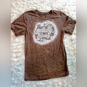Women’s Tee Shirt Thanksgiving It’s All Gravy Baby Size Small